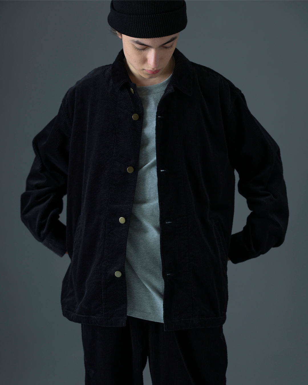 ORGANIC COTTON CORDUROY COVERALL