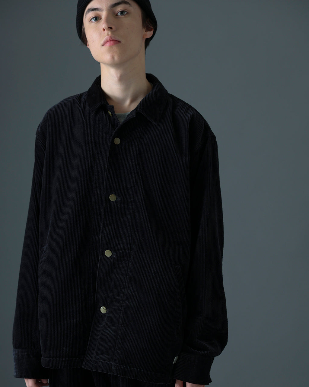 ORGANIC COTTON CORDUROY COVERALL
