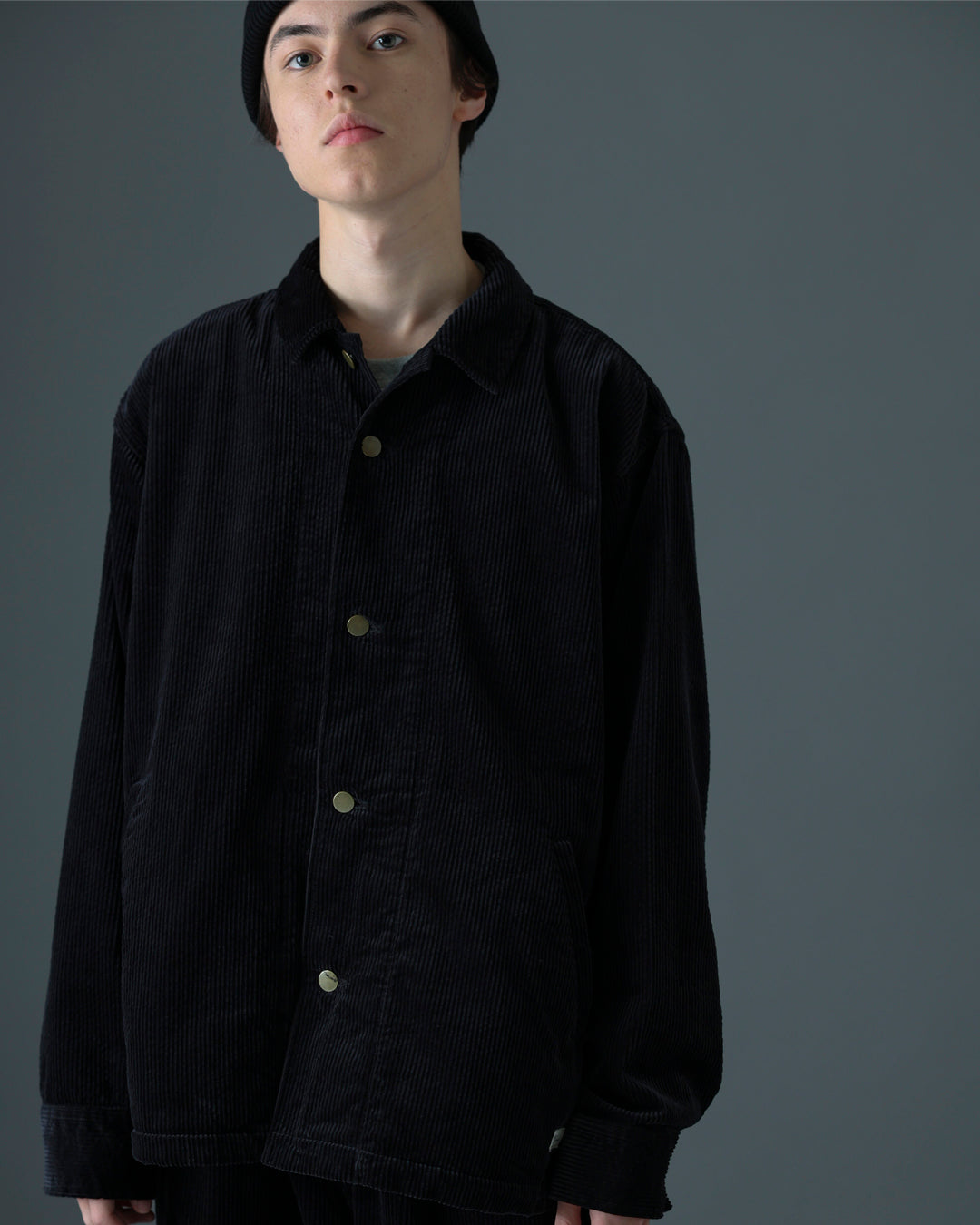 ORGANIC COTTON CORDUROY COVERALL