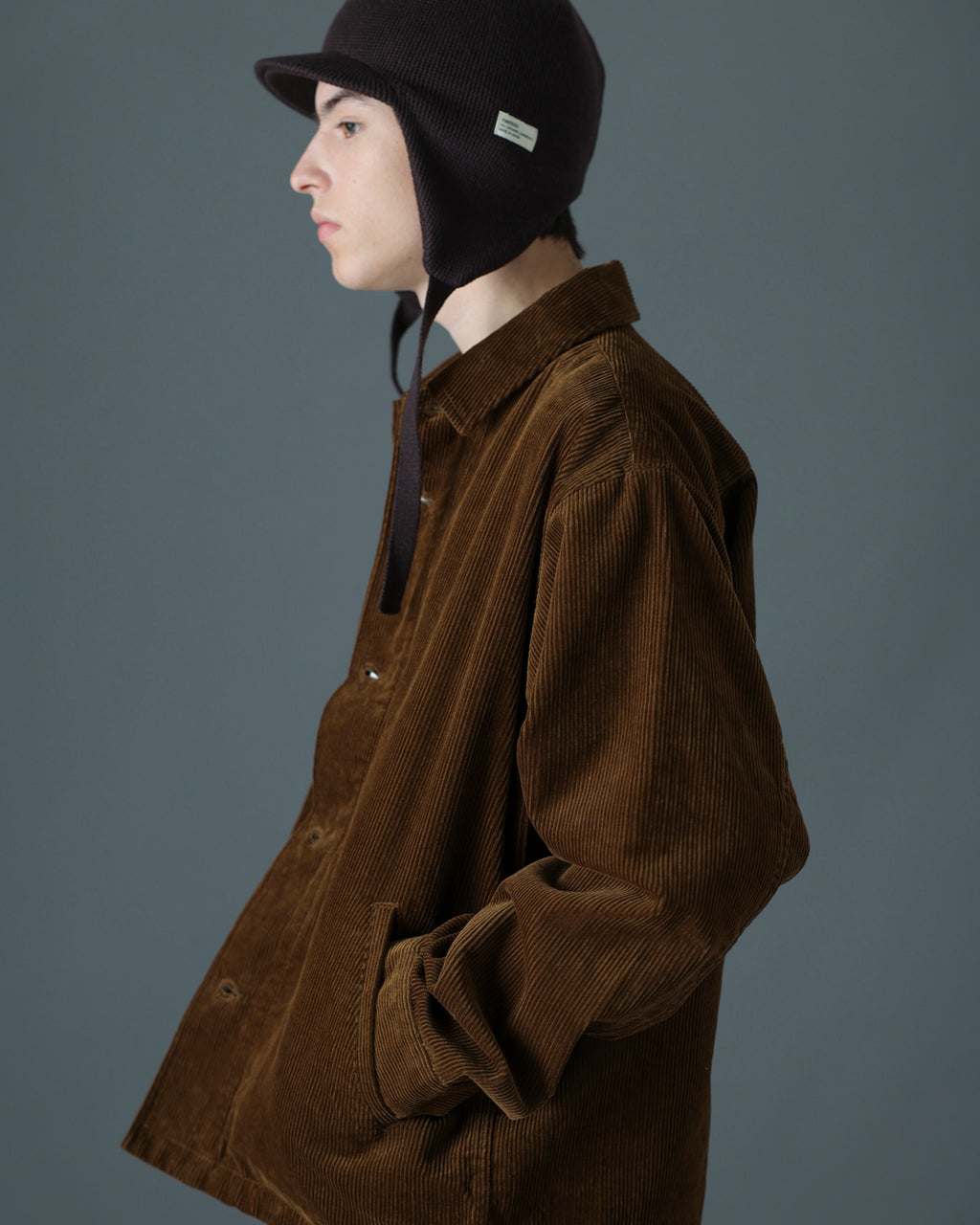 ORGANIC COTTON EARFLAP KNIT CAP