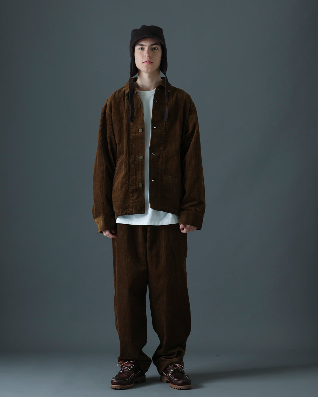 ORGANIC COTTON CORDUROY OVER PANTS