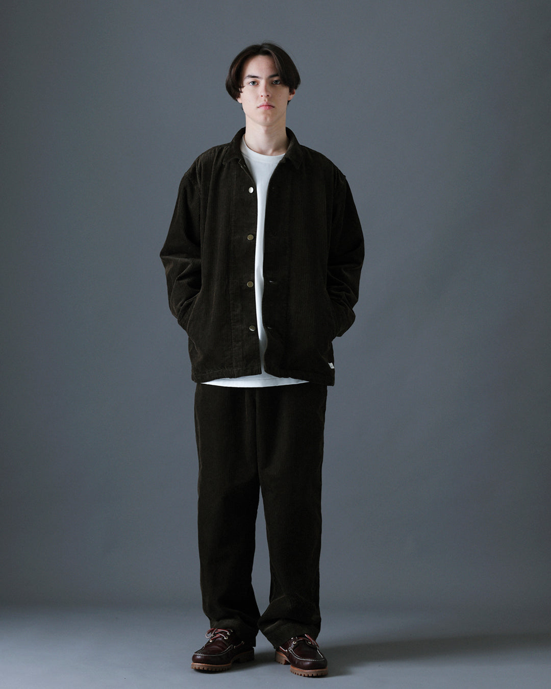ORGANIC COTTON CORDUROY OVER PANTS