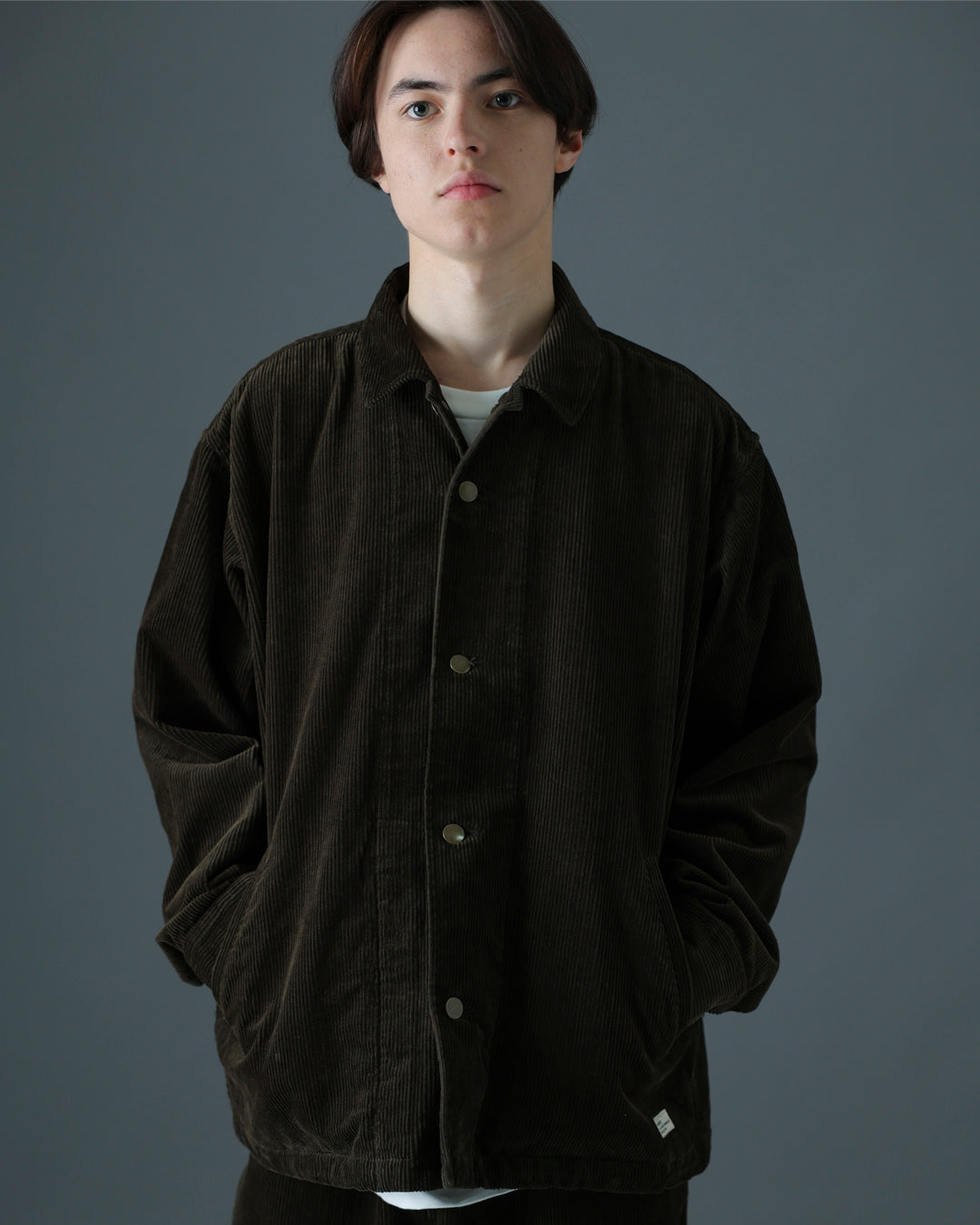 ORGANIC COTTON CORDUROY COVERALL