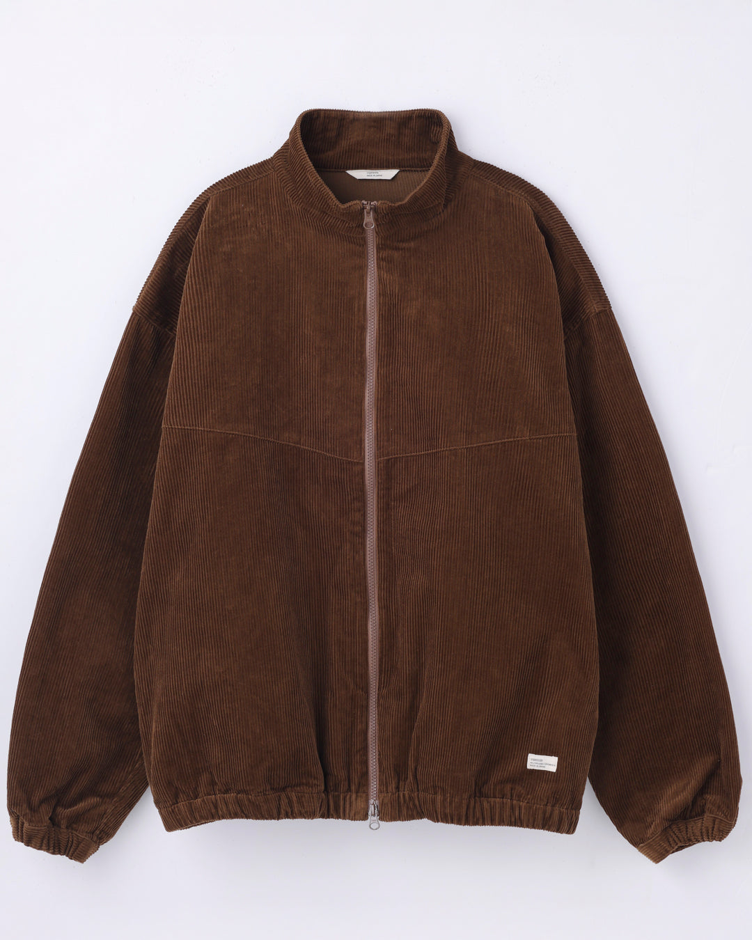 ORGANIC COTTON CORDUROY TRACK JACKET