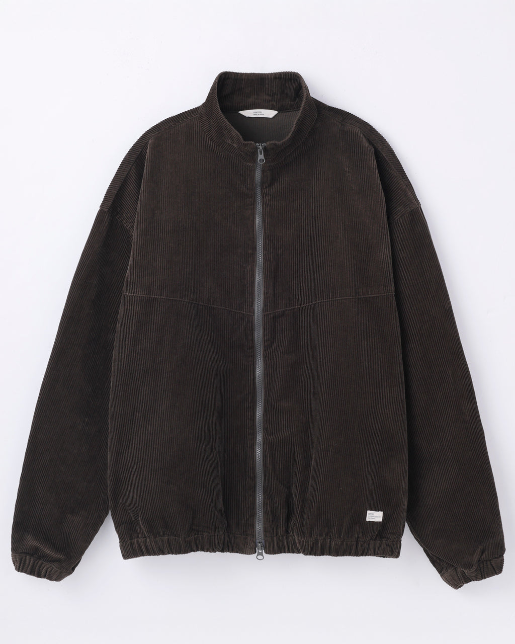 ORGANIC COTTON CORDUROY TRACK JACKET