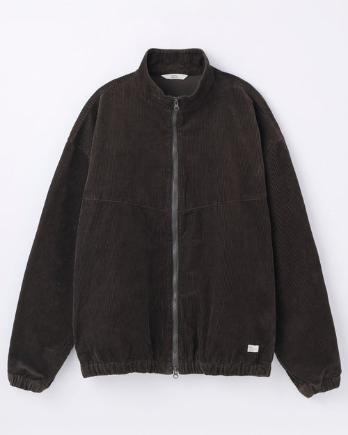 ORGANIC COTTON CORDUROY TRACK JACKET