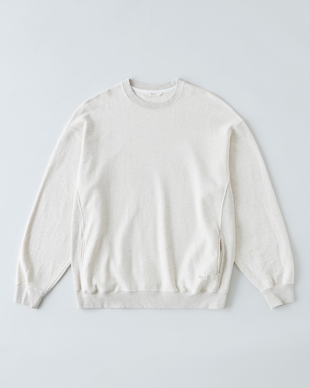 9.4oz ORGANIC COTTON CREWNECK SWEAT HEATHER – organicsta