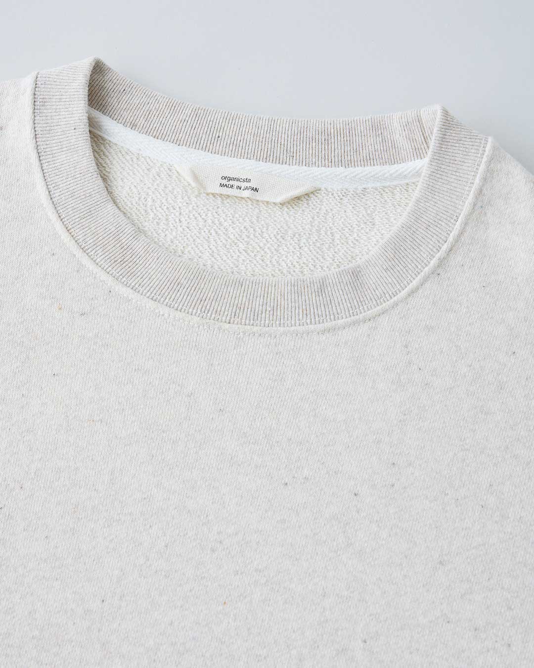 9.4oz ORGANIC COTTON CREWNECK SWEAT HEATHER – organicsta