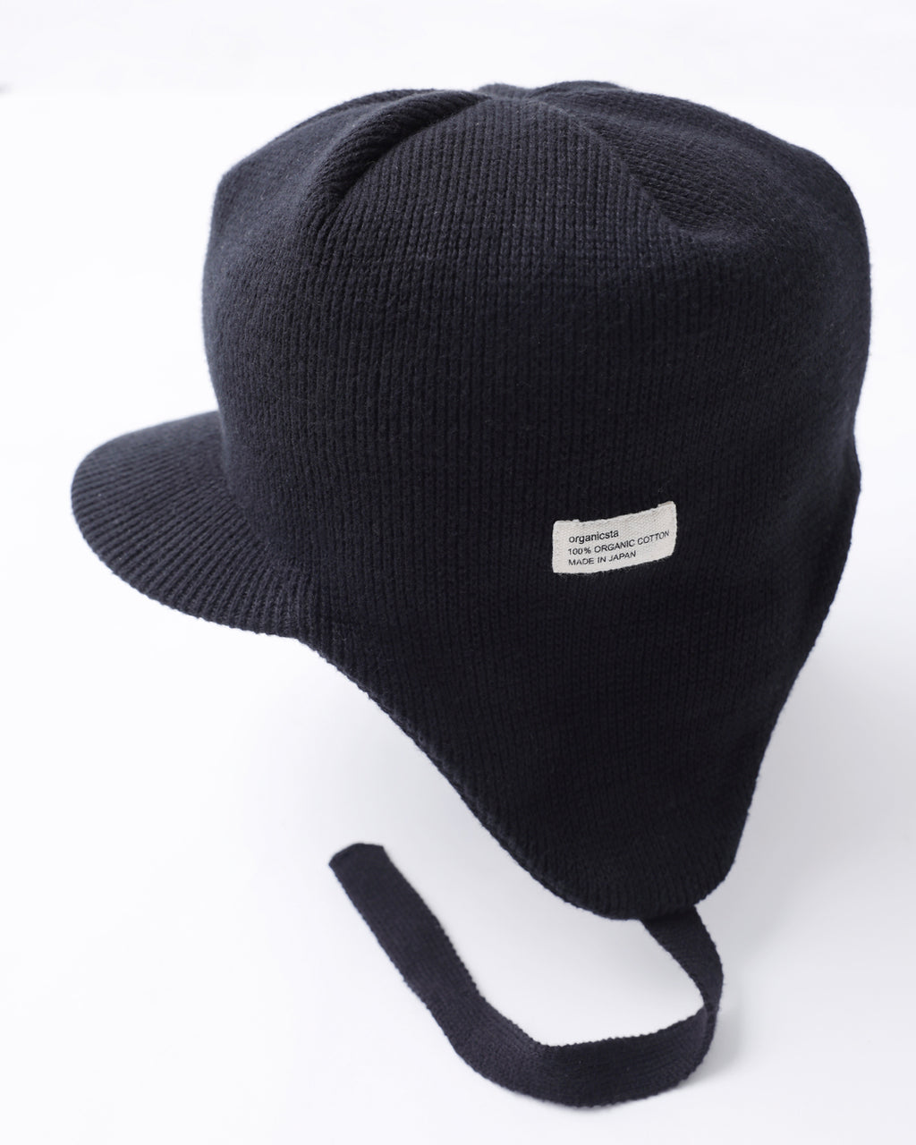 ORGANIC COTTON EARFLAP KNIT CAP