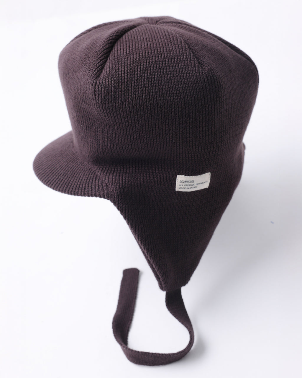ORGANIC COTTON EARFLAP KNIT CAP