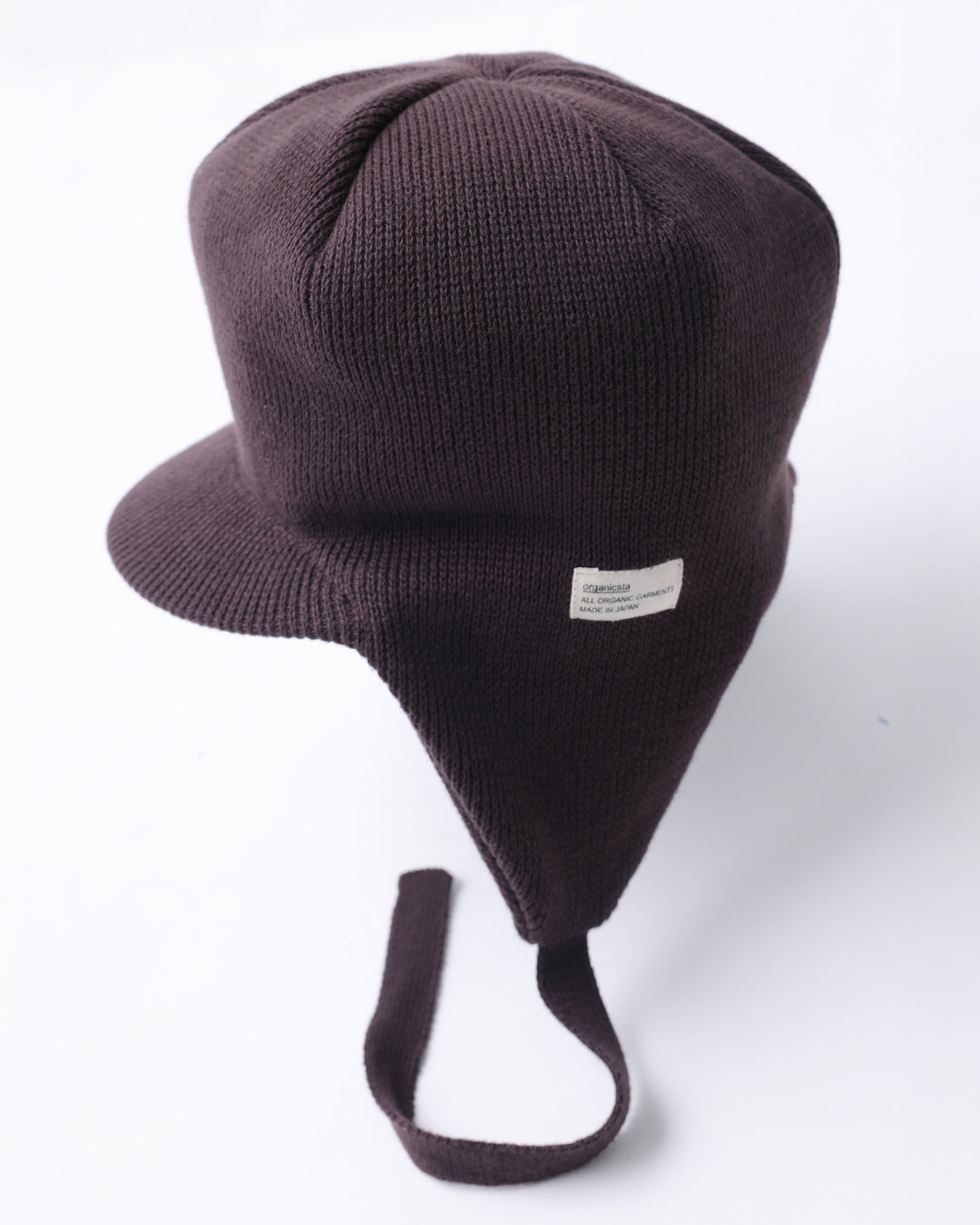 ORGANIC COTTON EARFLAP KNIT CAP