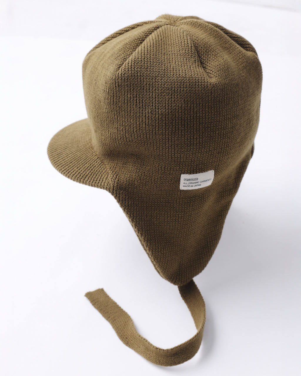 ORGANIC COTTON EARFLAP KNIT CAP
