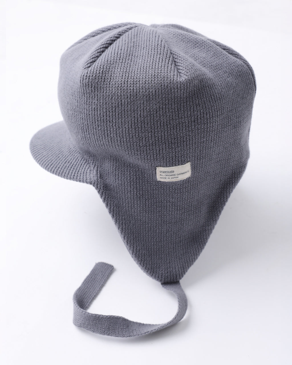 ORGANIC COTTON EARFLAP KNIT CAP
