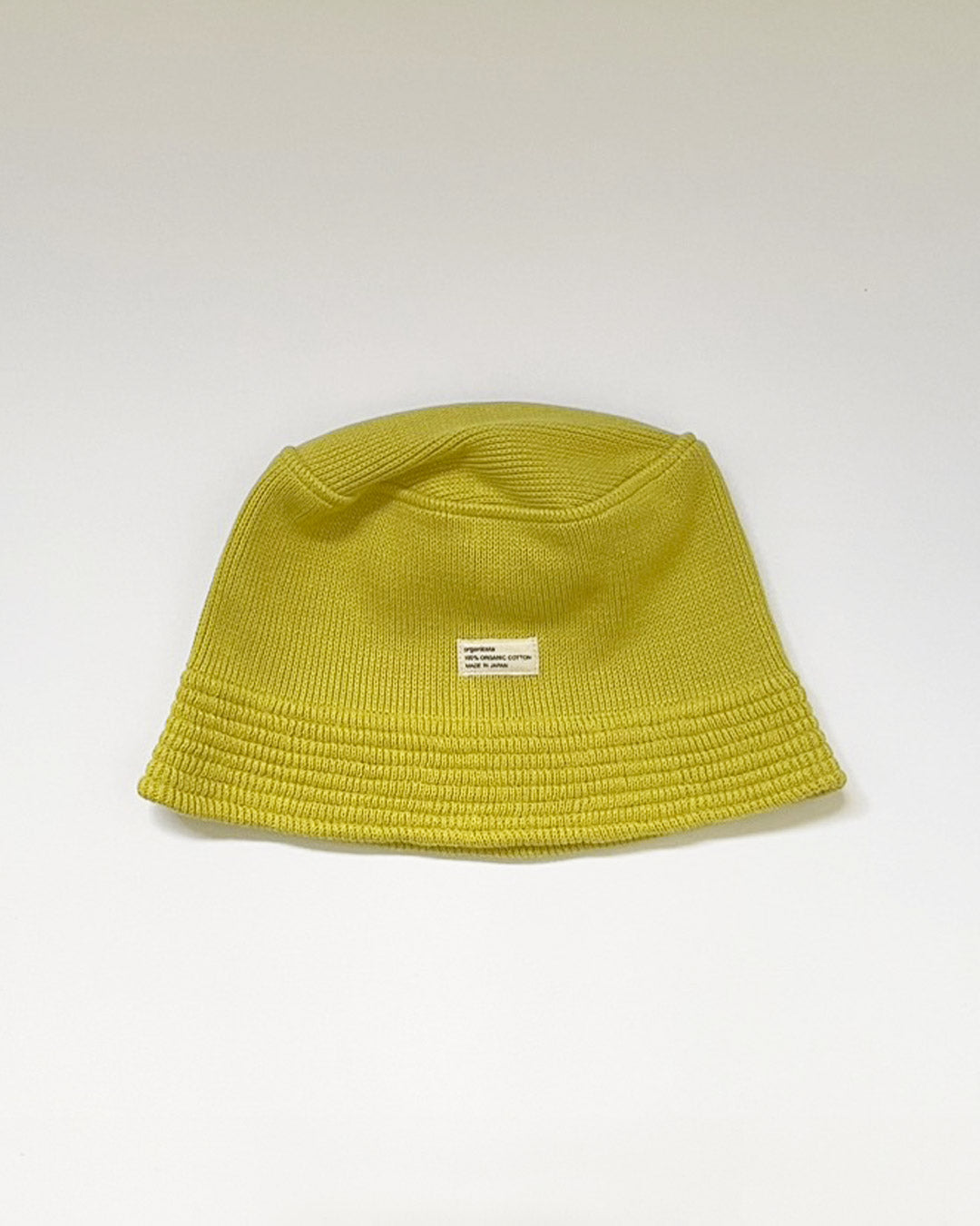 ORGANIC COTTON KNIT HAT YELLOW