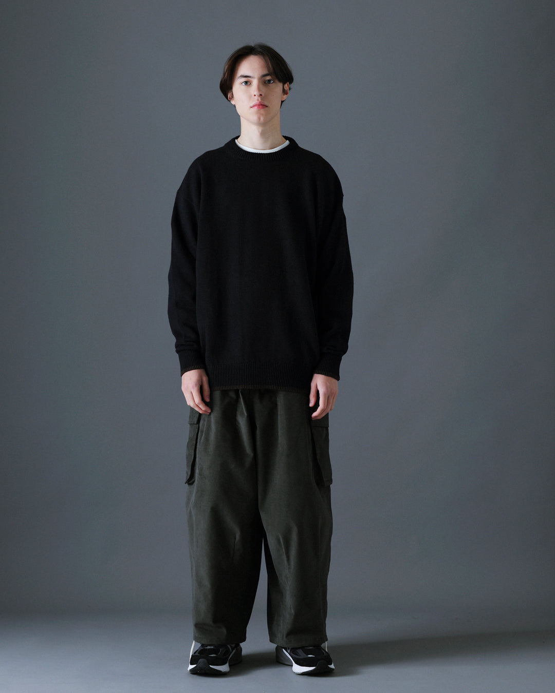 ORGANIC COTTON VELVETEEN CARGO PANTS