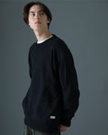 ORGANIC COTTON LINKING CREWNECK KNIT