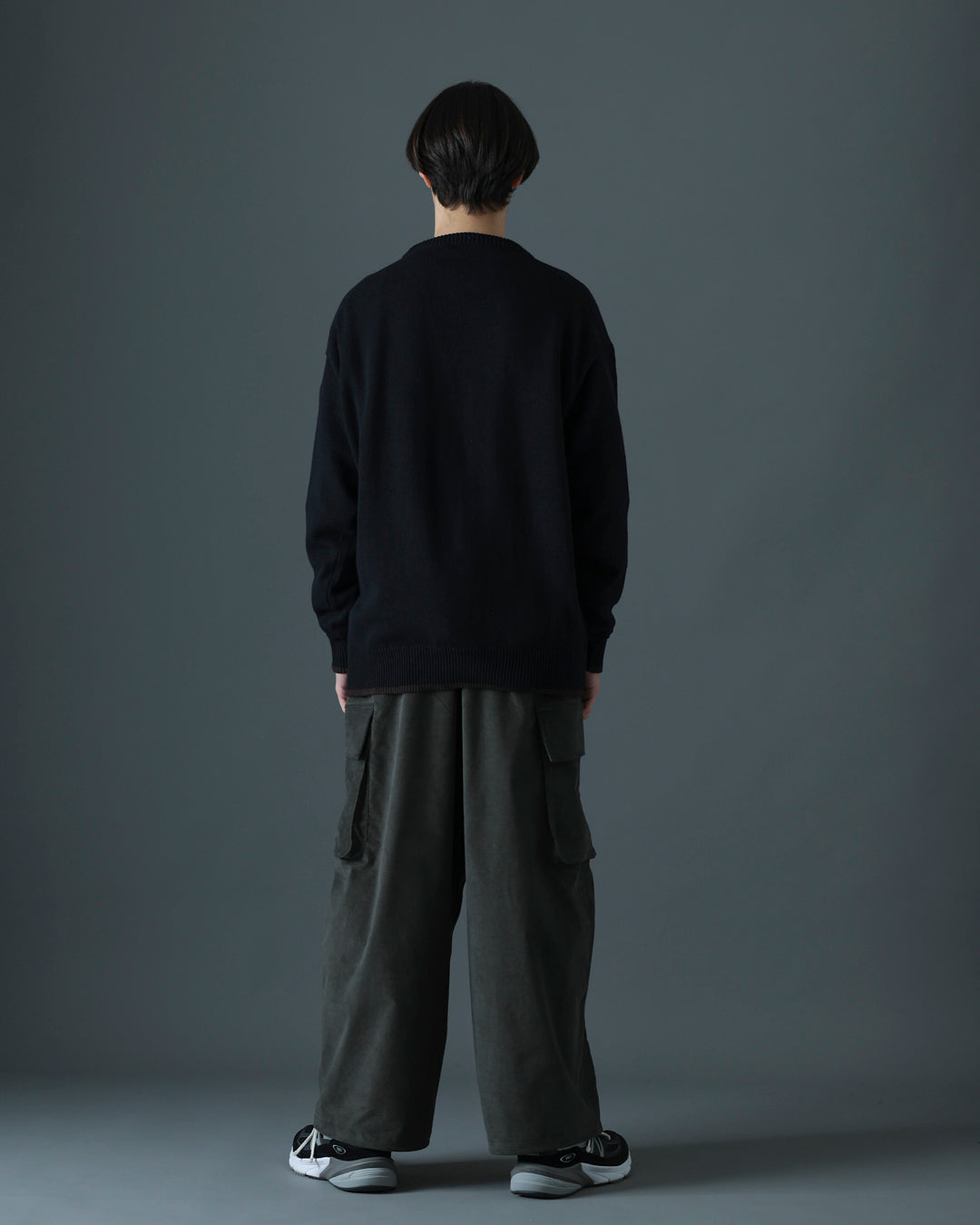ORGANIC COTTON LINKING CREWNECK KNIT
