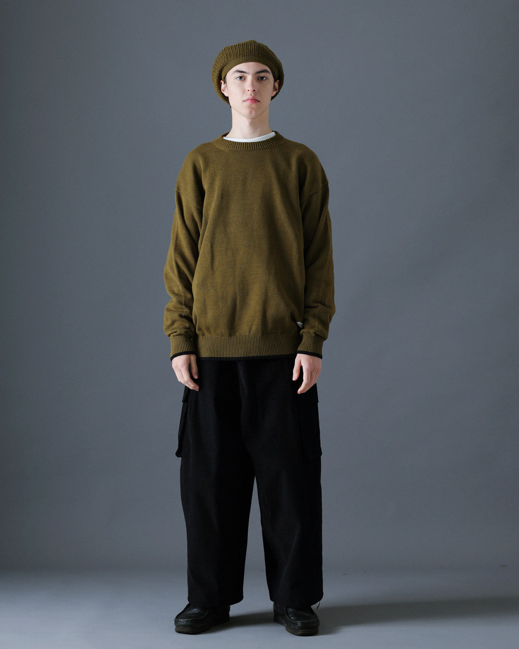 ORGANIC COTTON VELVETEEN CARGO PANTS