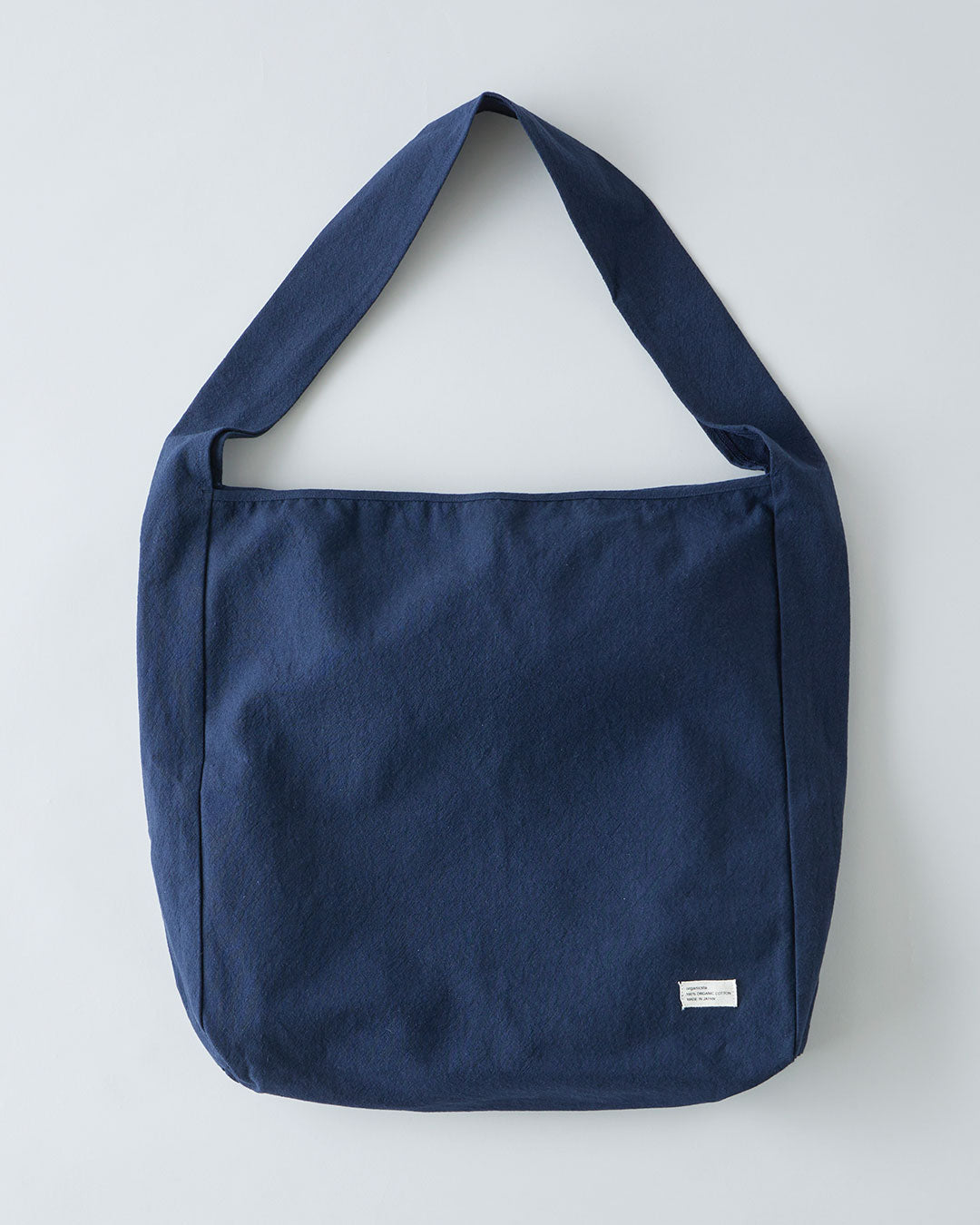 ORGANIC COTTON CANVAS MARCHE BAG NAVY