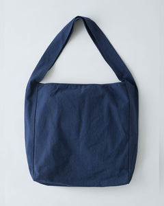 ORGANIC COTTON CANVAS MARCHE BAG NAVY