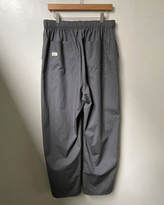 ORGANIC COTTON BROADCLOTH EASY PANTS / GREY – organicsta