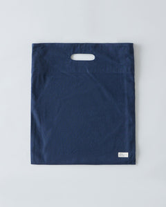 ORGANIC COTTON CANVAS RECORD BAG NAVY