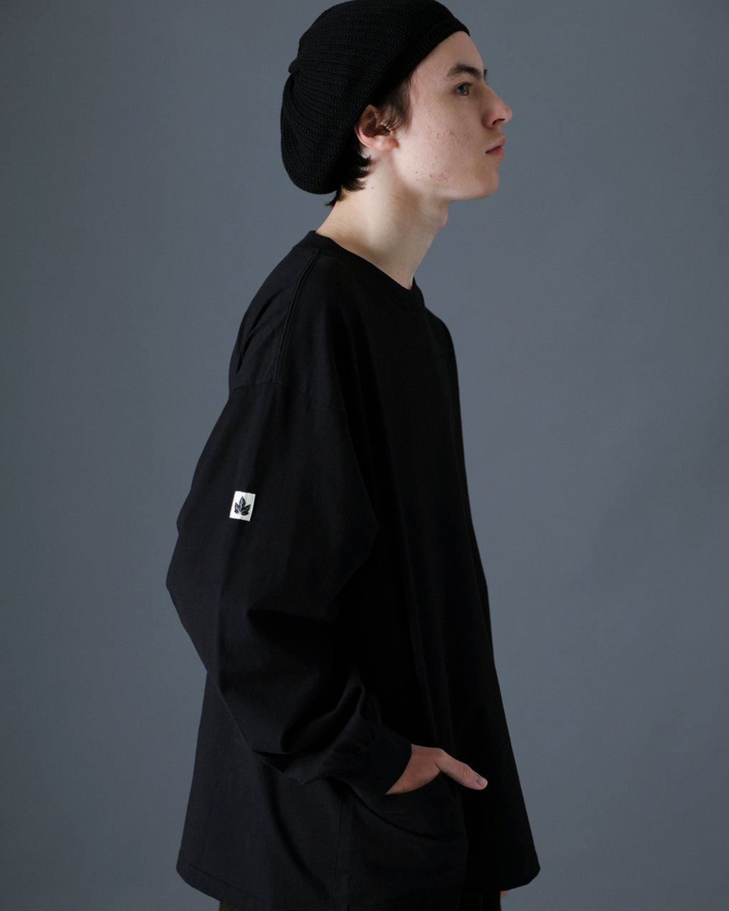 ORGANIC COTTON CHILL POCKET LONG TEE