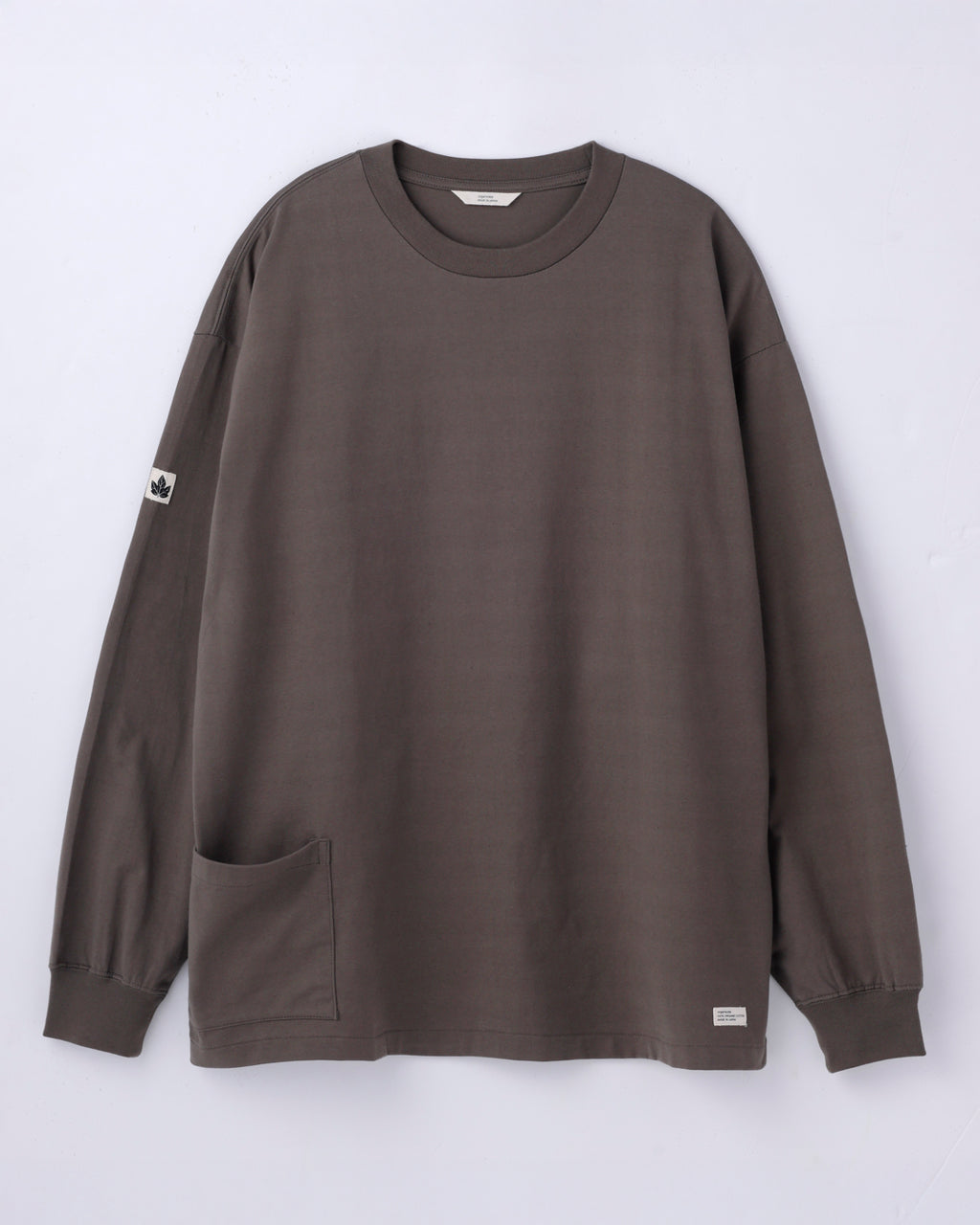 ORGANIC COTTON CHILL POCKET LONG TEE