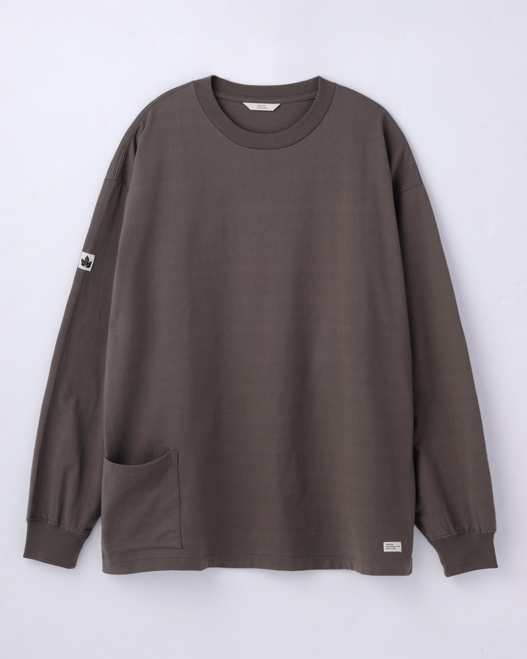 ORGANIC COTTON CHILL POCKET LONG TEE