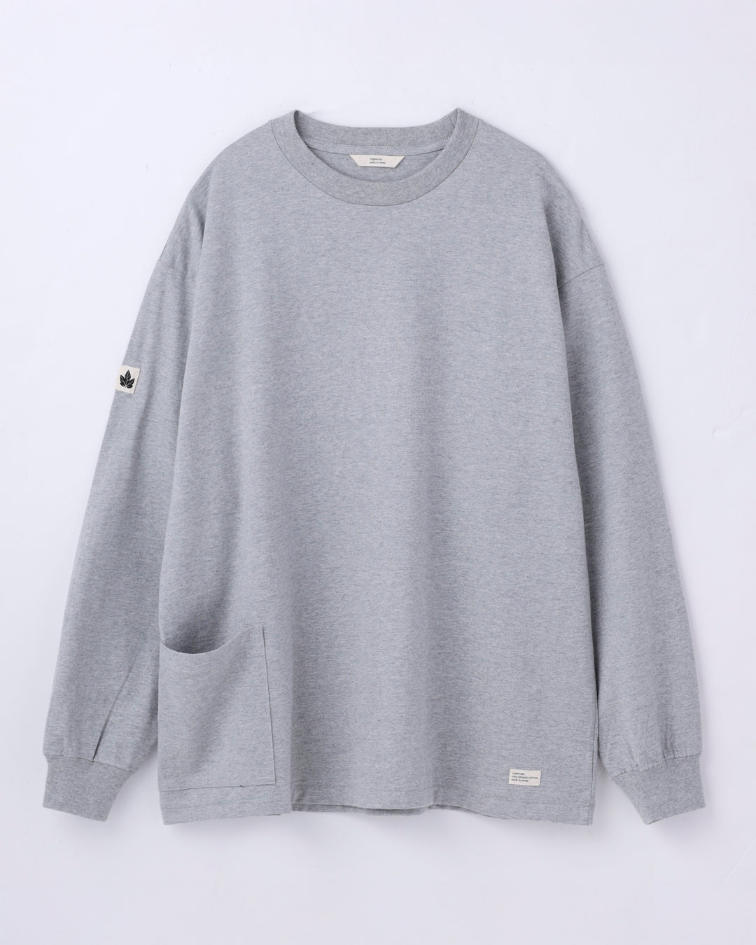 ORGANIC COTTON CHILL POCKET LONG TEE