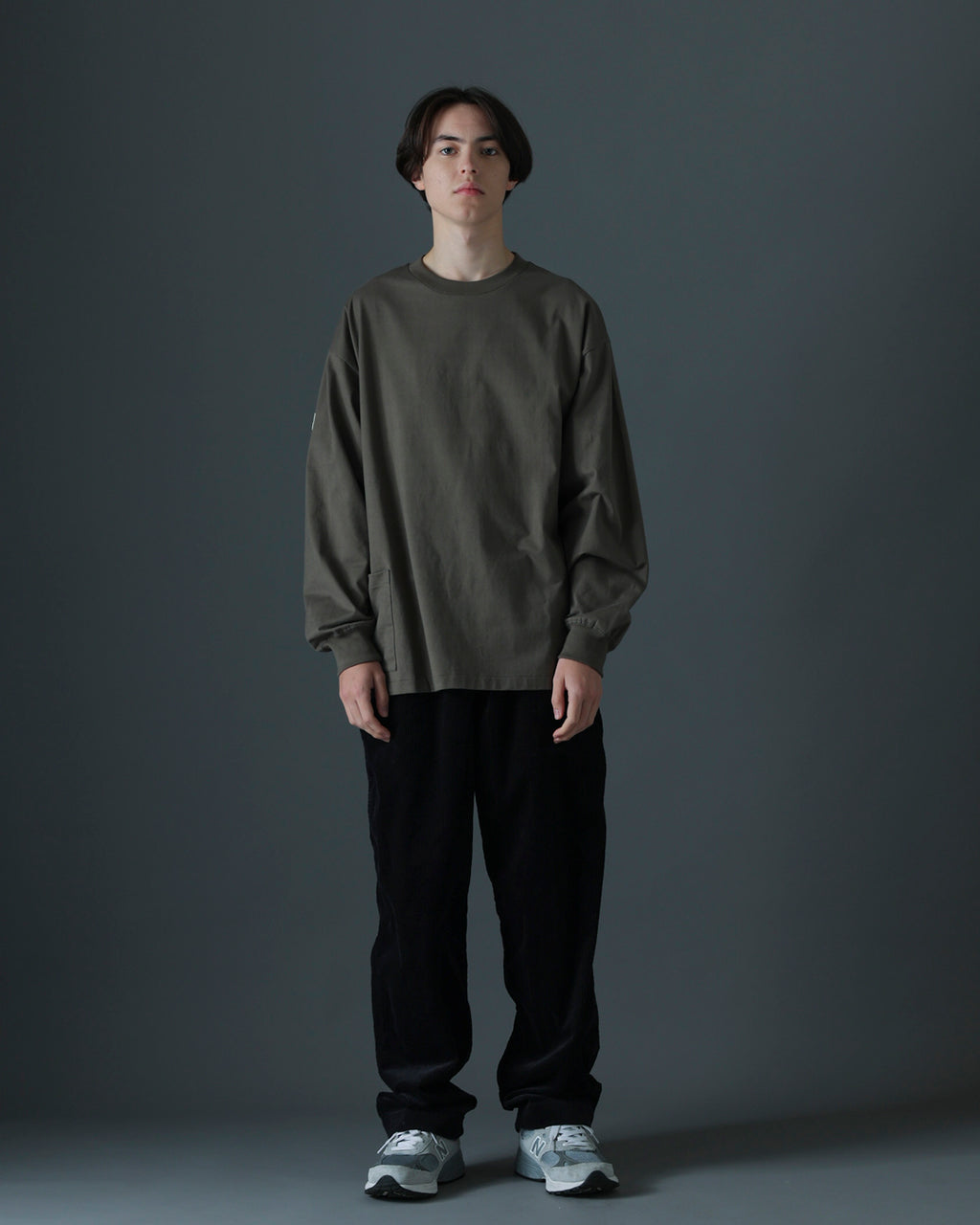 ORGANIC COTTON CHILL POCKET LONG TEE