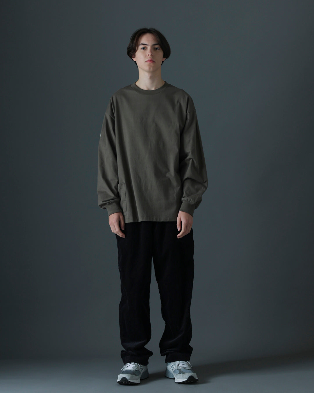 ORGANIC COTTON CHILL POCKET LONG TEE