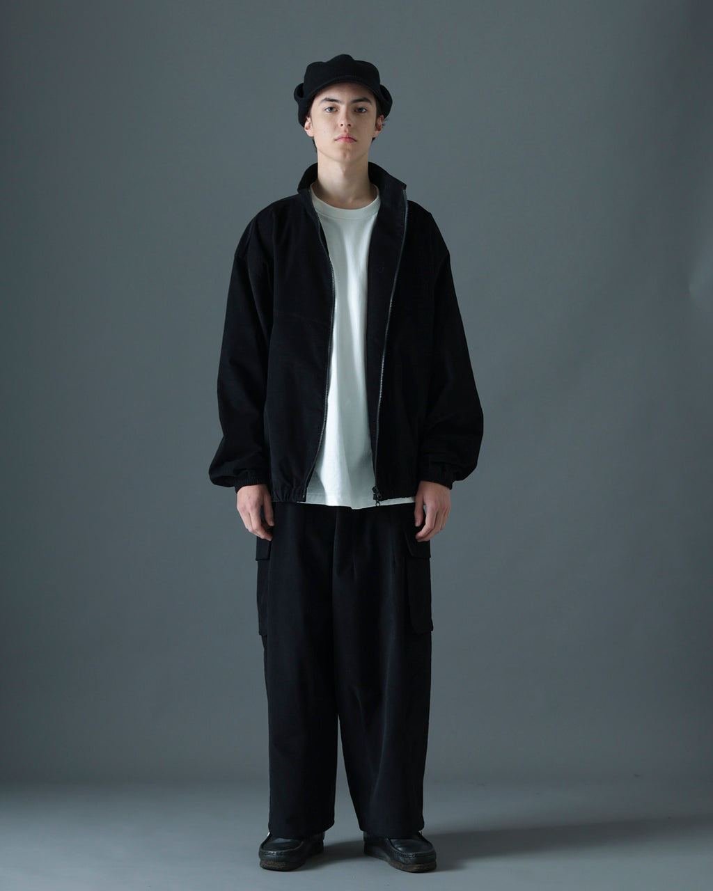ORGANIC COTTON VELVETEEN CARGO PANTS