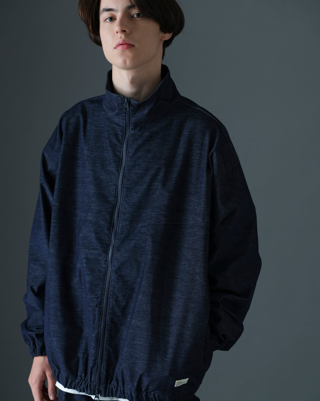 ORGANIC COTTON VELVETEEN TRACK JACKET