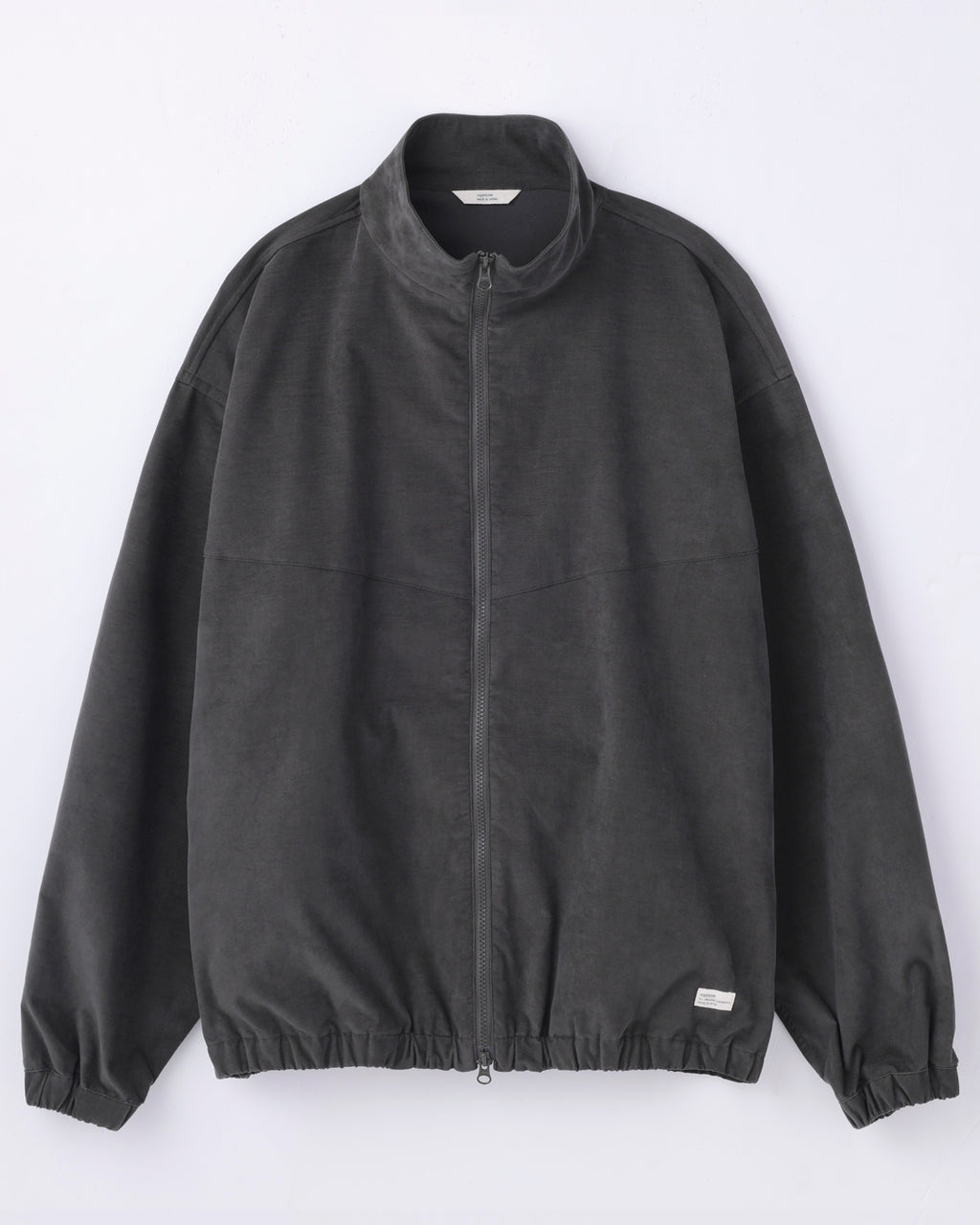 ORGANIC COTTON VELVETEEN TRACK JACKET