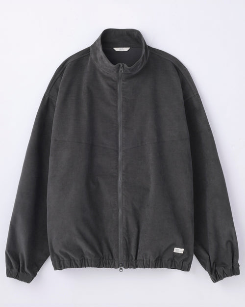 ORGANIC COTTON VELVETEEN TRACK JACKET
