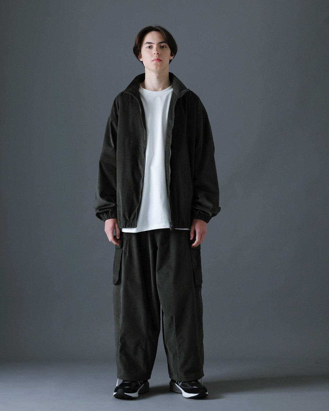 ORGANIC COTTON VELVETEEN CARGO PANTS
