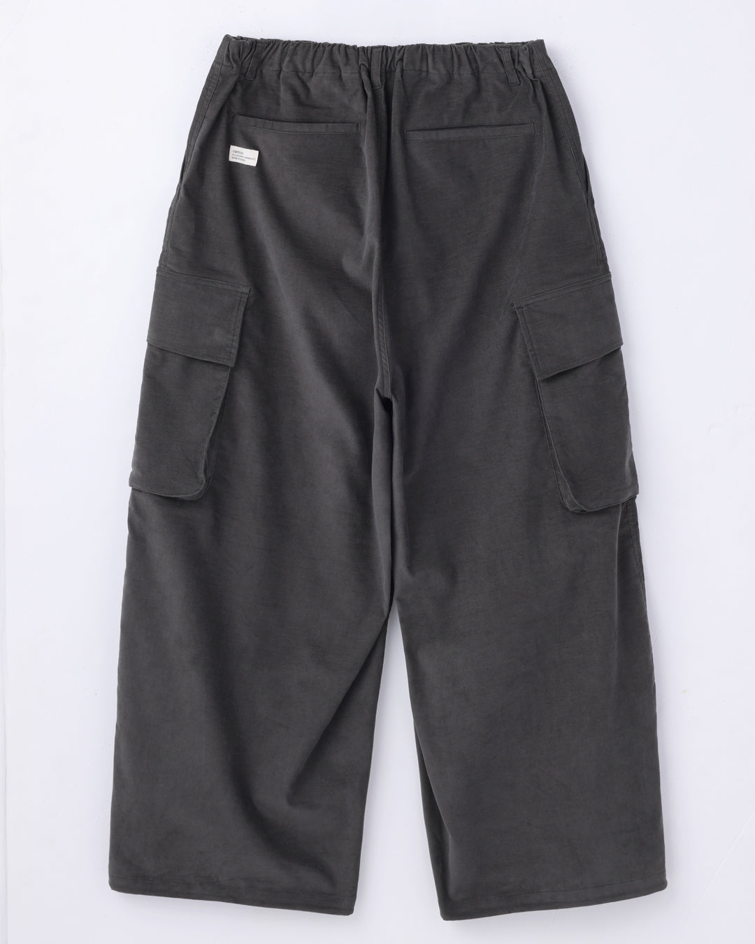 ORGANIC COTTON VELVETEEN CARGO PANTS