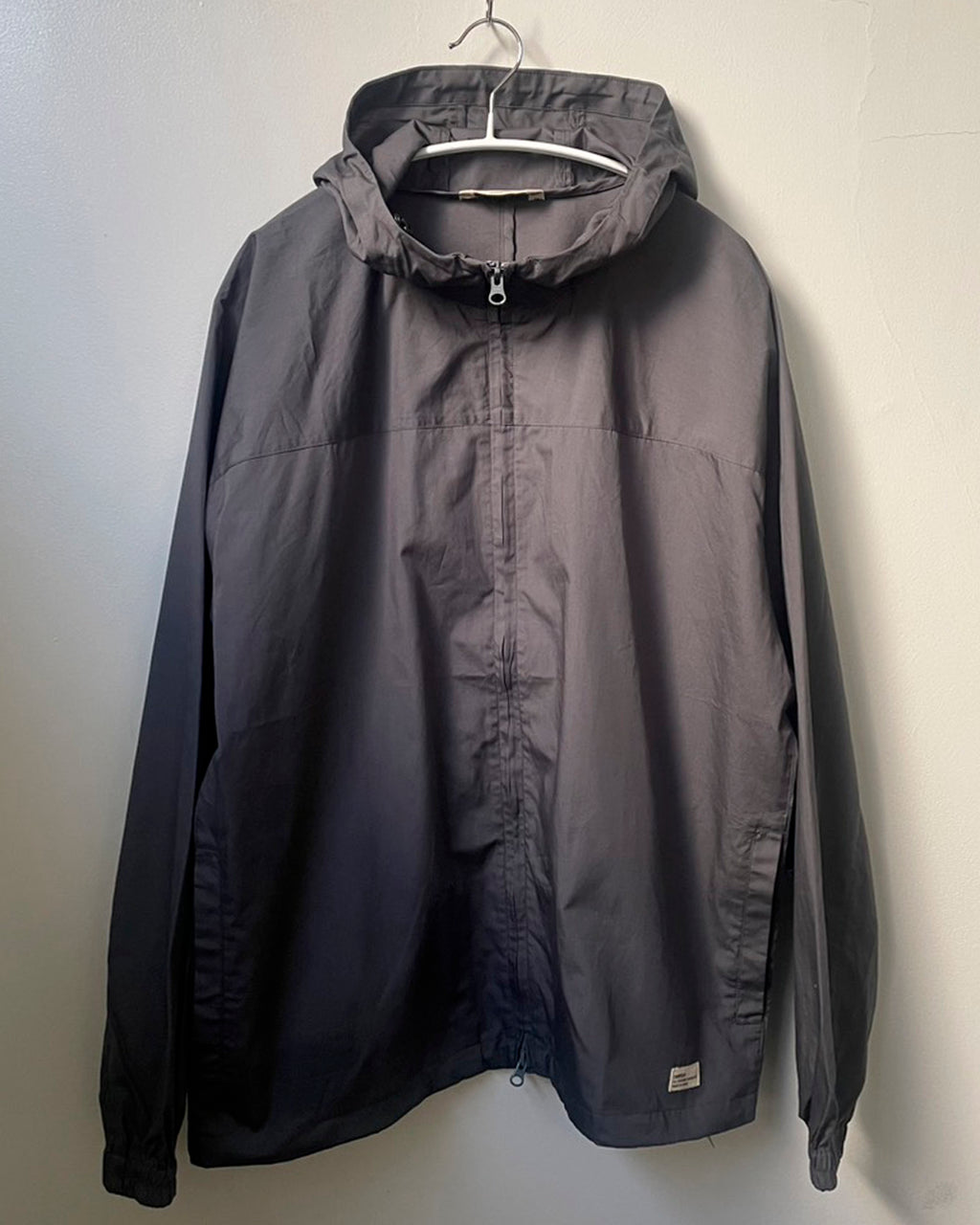 ORGANIC COTTON BROADCLOTH DAILY ZIP HOODIE / 3 COLORS