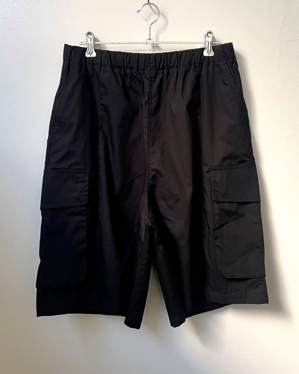ORGANIC COTTON BROADCLOTH CARGO SHORTS / 3 COLORS