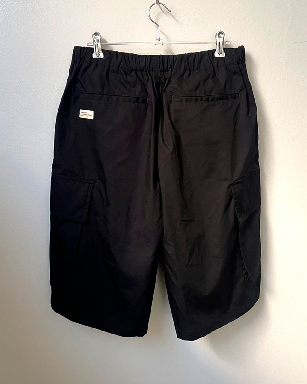 ORGANIC COTTON BROADCLOTH CARGO SHORTS / 3 COLORS