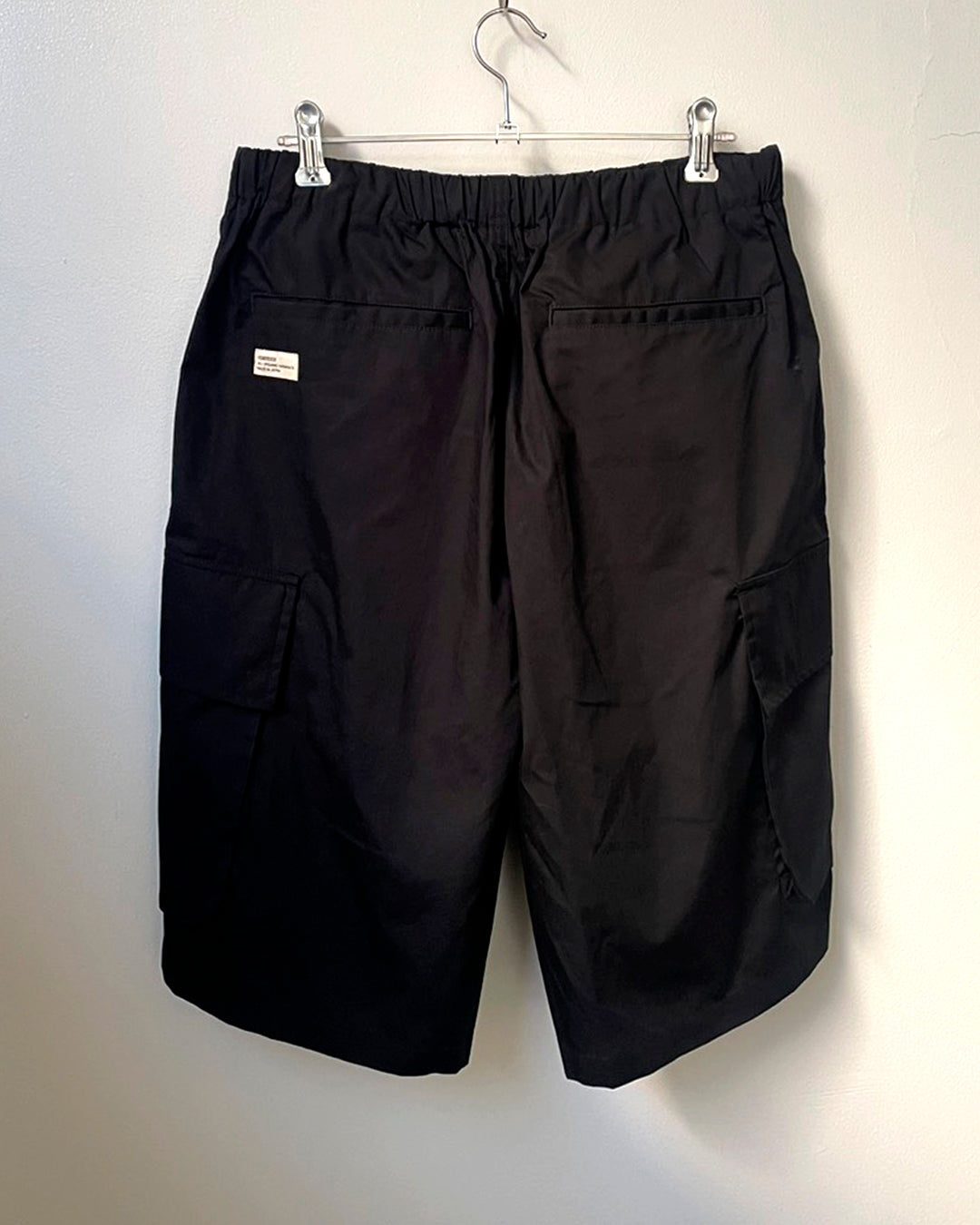 ORGANIC COTTON BROADCLOTH CARGO SHORTS / 3 COLORS