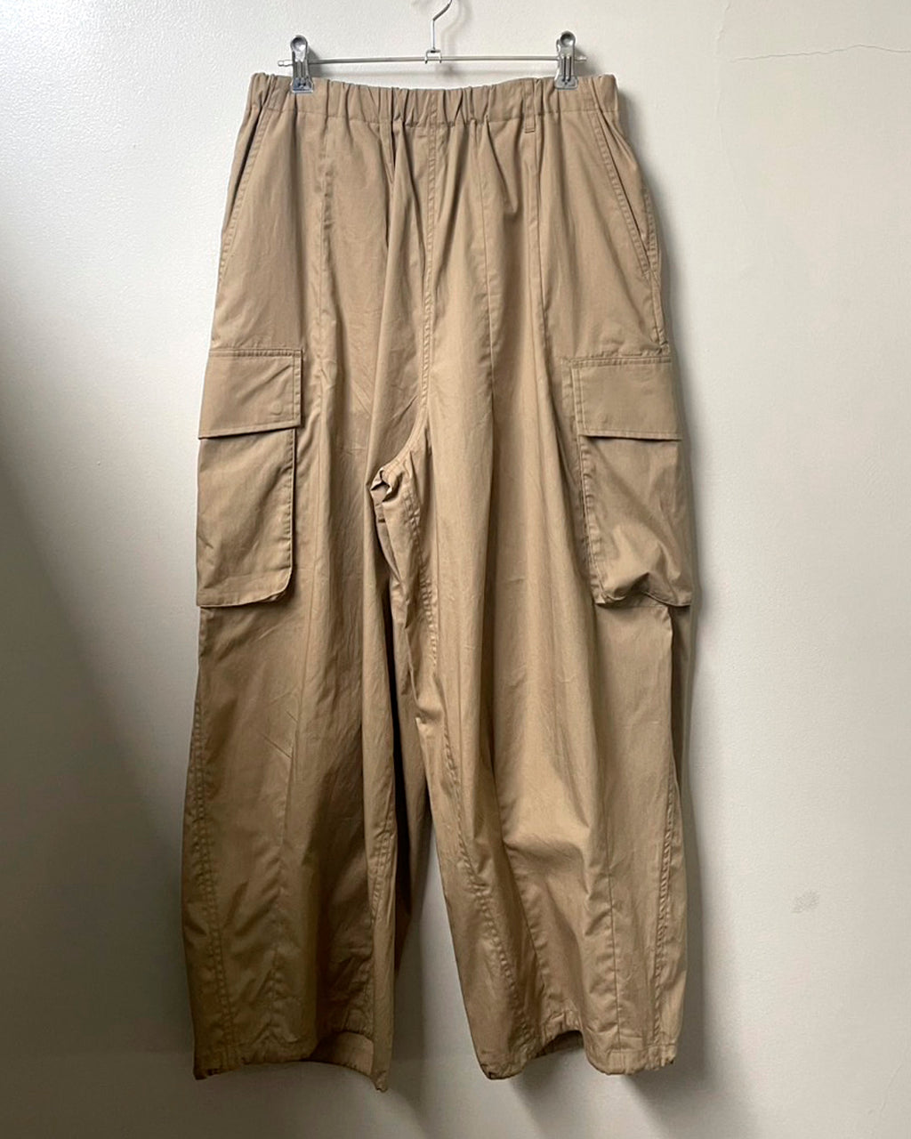 ORGANIC COTTON BROADCLOTH CARGO PANTS / 3 COLORS