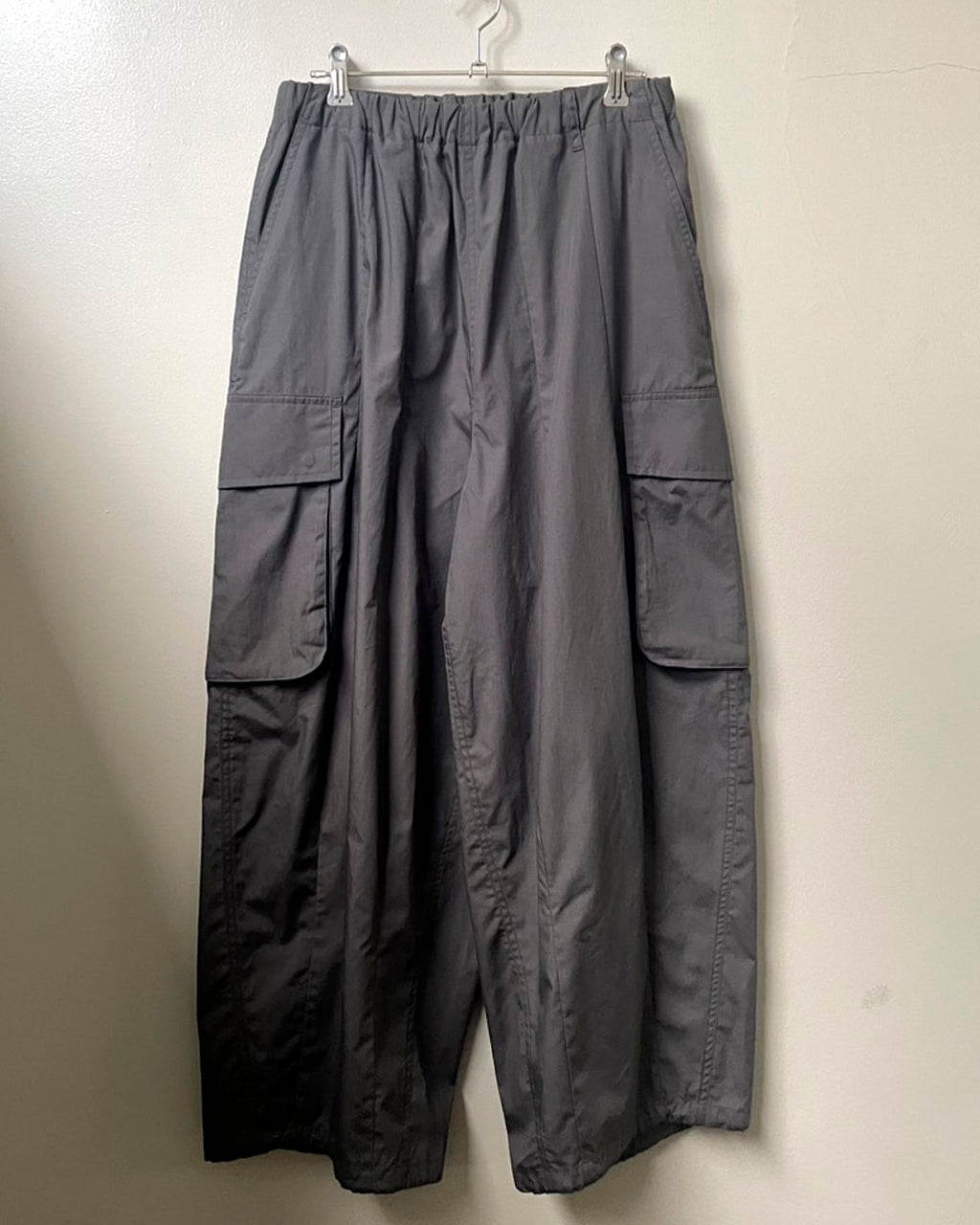 ORGANIC COTTON BROADCLOTH CARGO PANTS / 3 COLORS