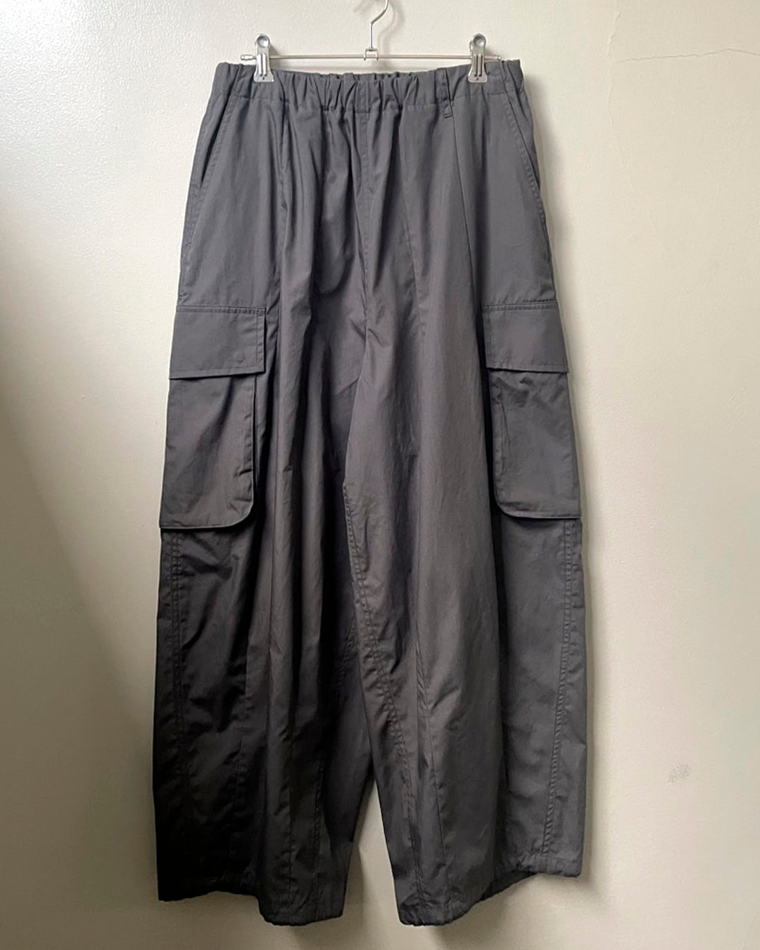 ORGANIC COTTON BROADCLOTH CARGO PANTS / 3 COLORS