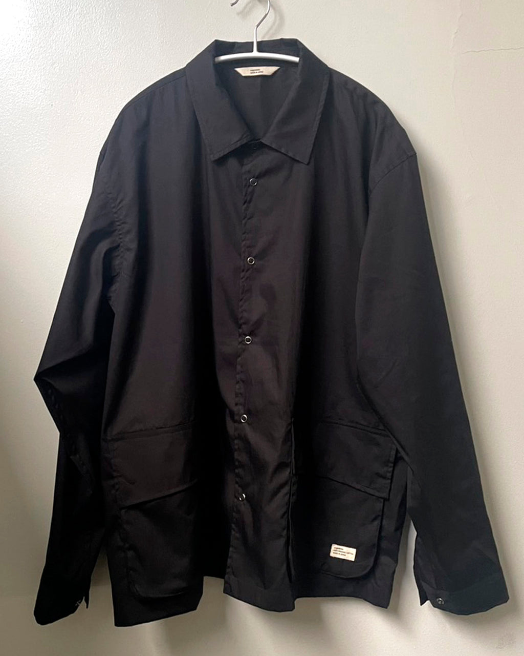 ORGANIC COTTON BROADCLOTH FIELD SHIRT JACKET / 3 COLORS