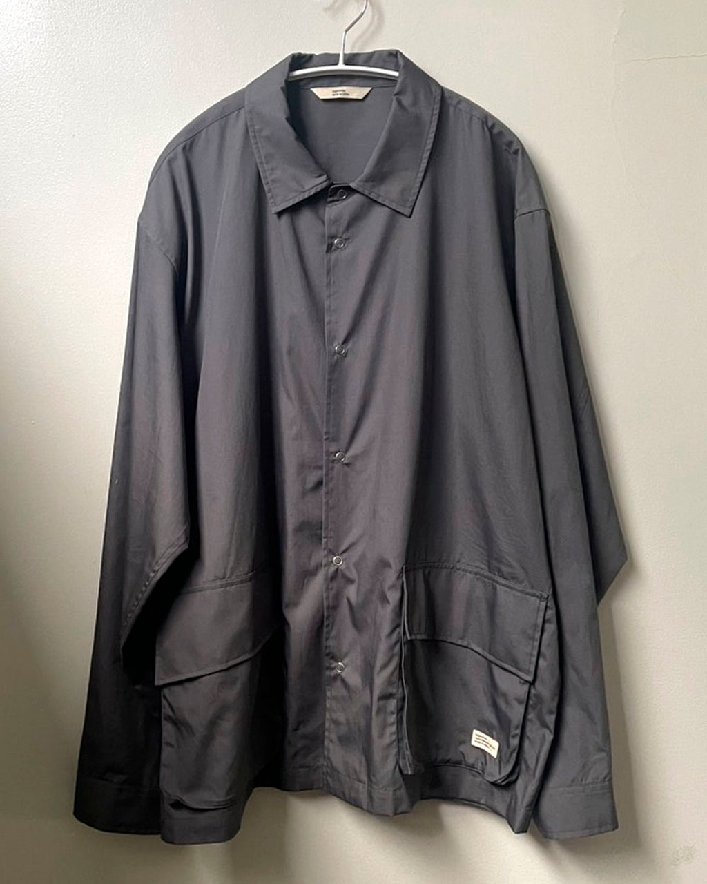 ORGANIC COTTON BROADCLOTH FIELD SHIRT JACKET / 3 COLORS