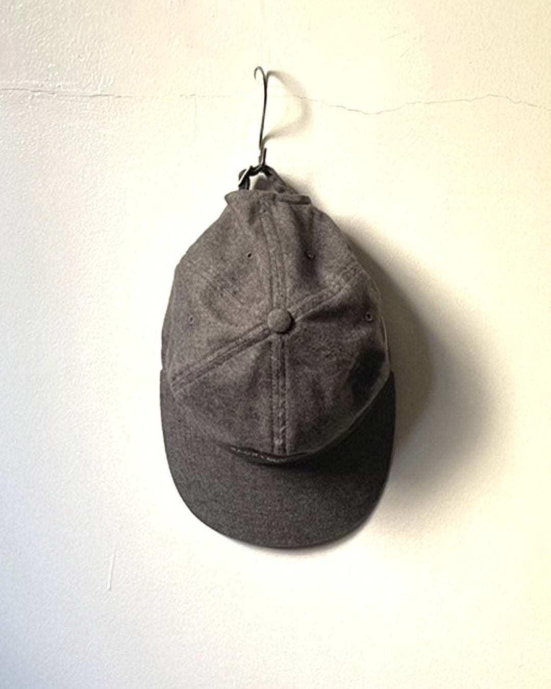 ORGANIC COTTON FLANNEL 5-PANEL CAP GREY