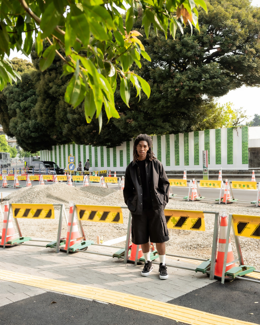 ORGANIC COTTON×CORDURA® RIPSTOP CARGO SHORTS / 3 COLORS