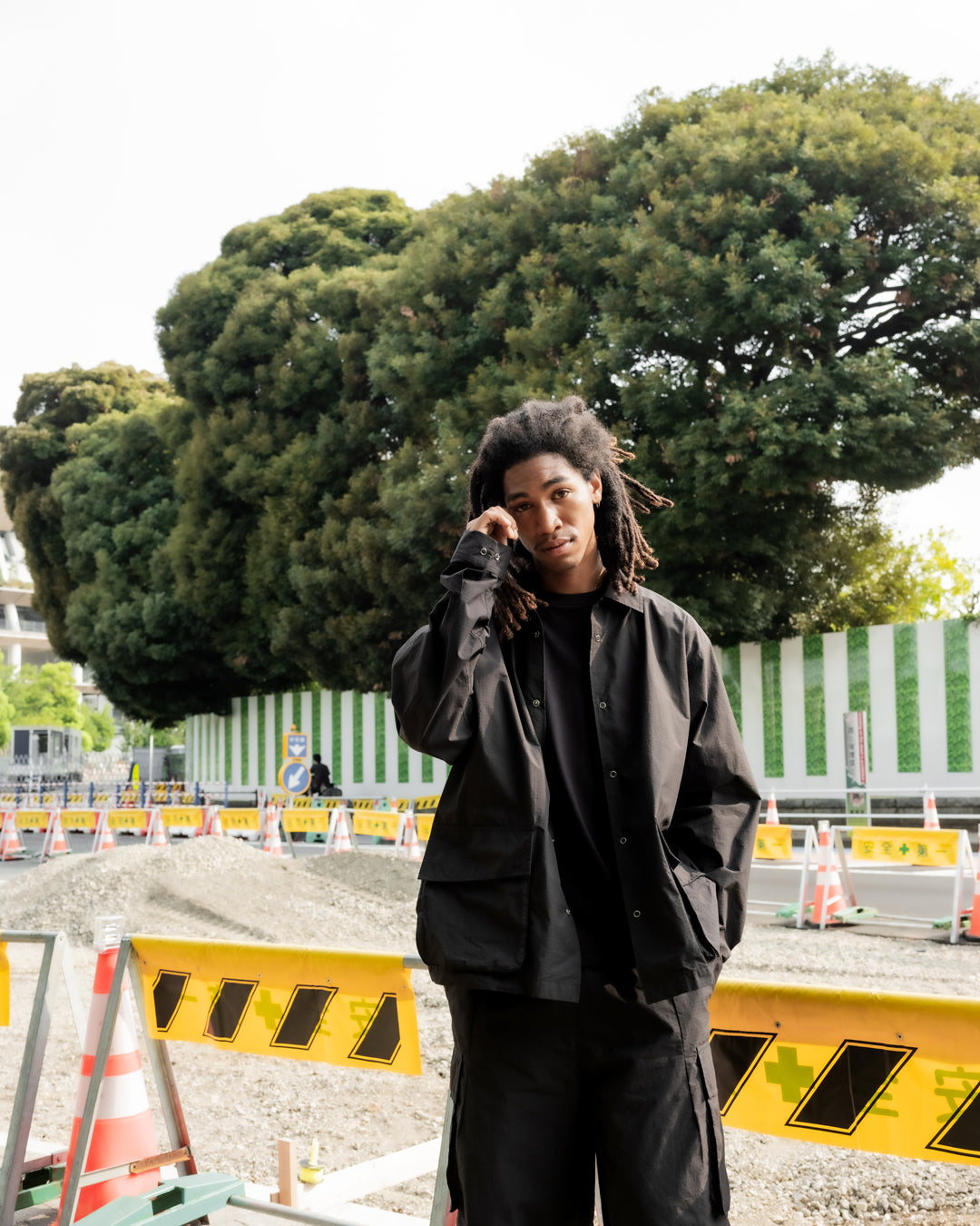 ORGANIC COTTON×CORDURA® RIPSTOP FIELD SHIRT JACKET / 3 COLORS